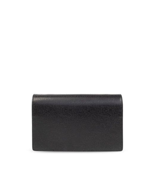 Gucci Black Textured-leather Wallet