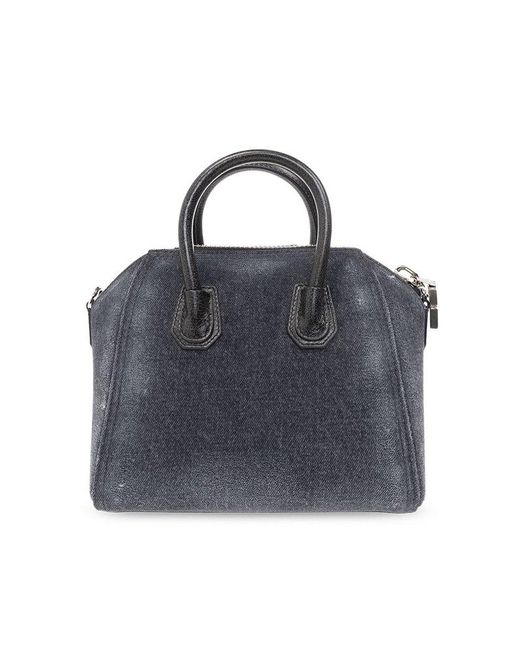 Givenchy Blue 'antigona Mini' Shoulder Bag