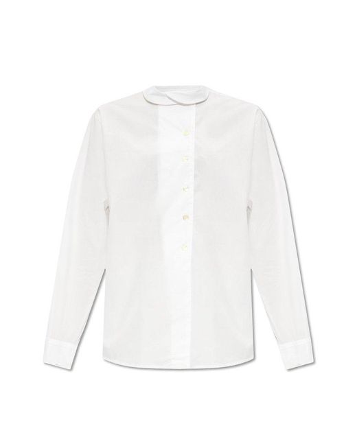 Emporio Armani White Cotton Shirt,