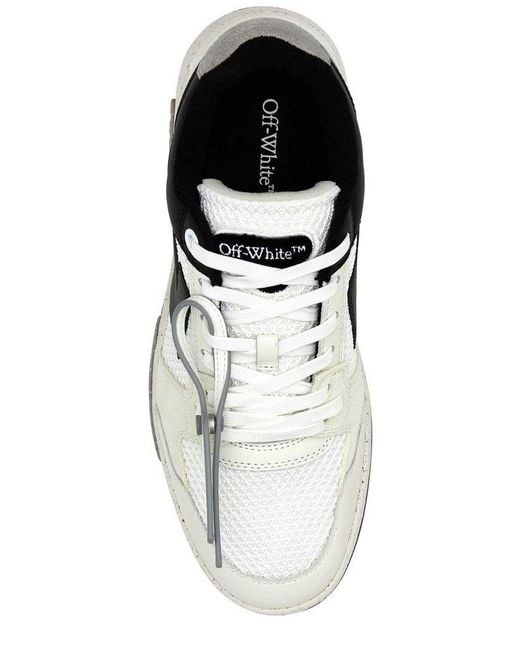 Off-White c/o Virgil Abloh White Slim Out Of Office Lace-up Sneakers for men