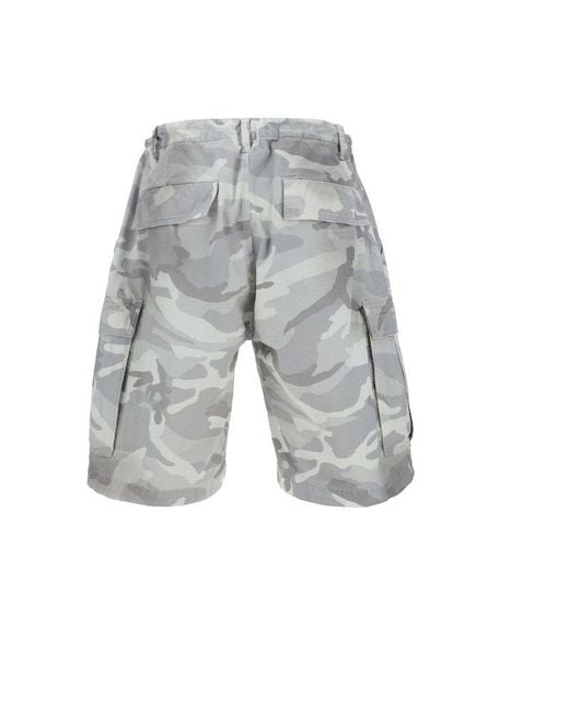 Balenciaga Gray Bermuda Shorts for men