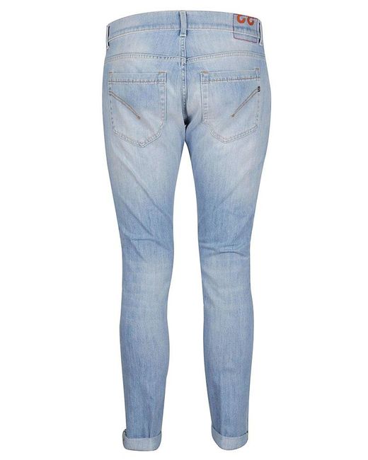 Dondup Blue Slim-fit Denim Jeans for men