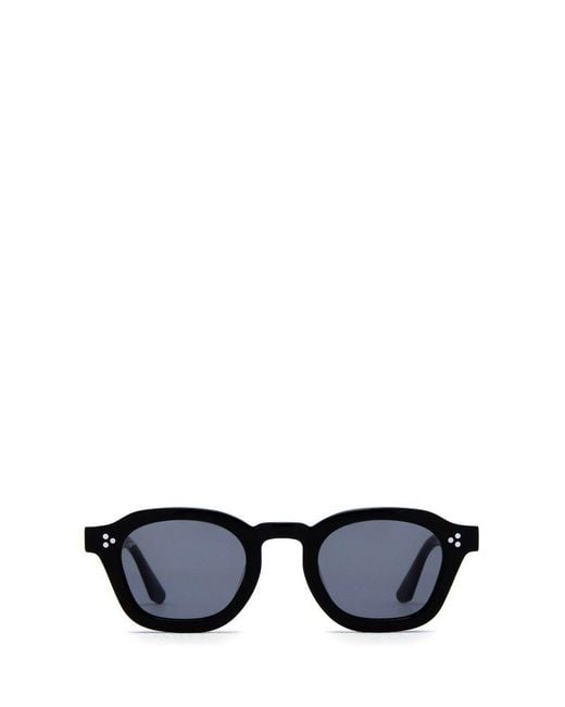 AKILA Blue Logos Square Frame Sunglasses
