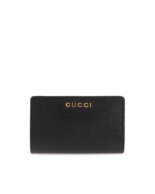 Gucci Black Leather Wallet,