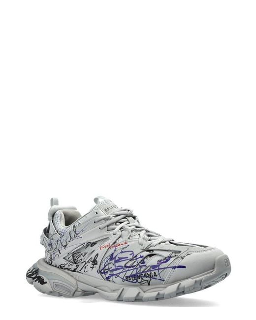 Balenciaga White Sneakers Track Autographe for men