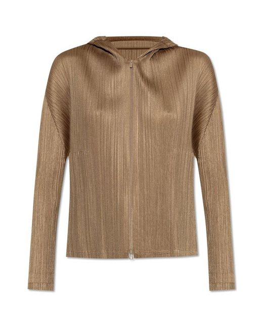Pleats Please Issey Miyake Natural Monthly Colors December Jacket