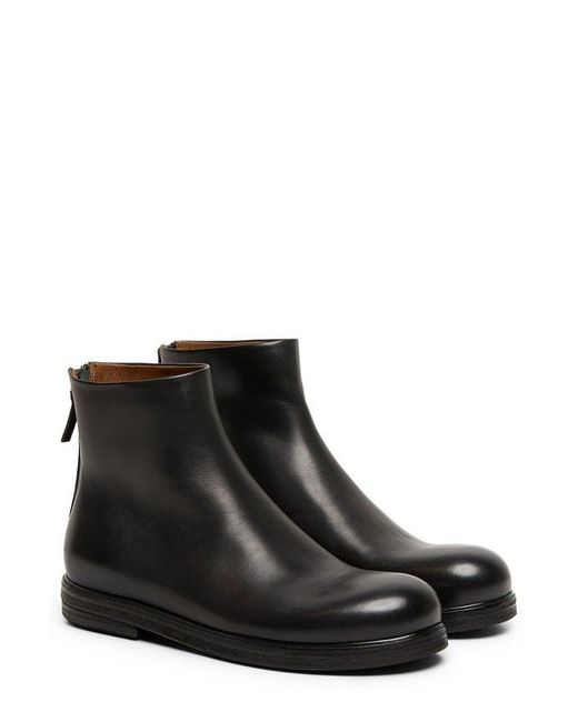 Marsèll Black Zucca Zeppa Ankle Boots