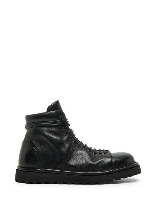 Marsèll Black Pallottola Pomice Ankle Boots