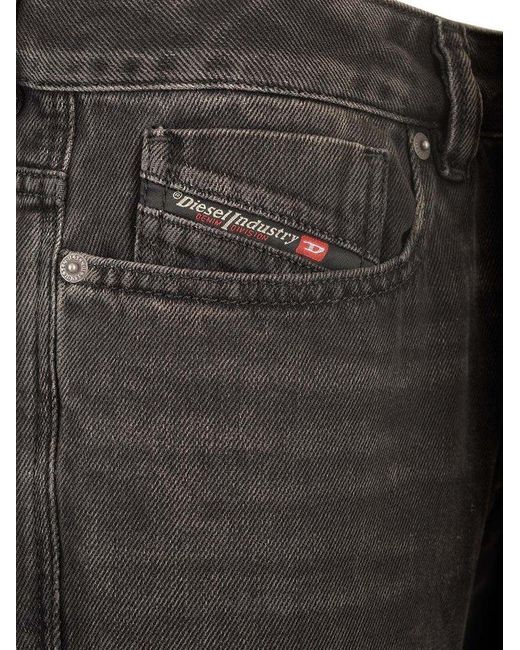 DIESEL Gray Relaxed Jeans 1980 D-eeper for men