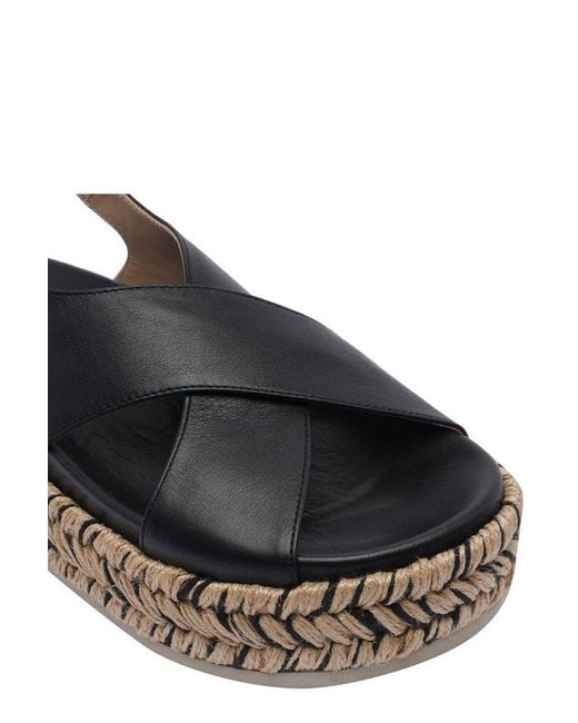 Paloma Barceló White Platform Sandals