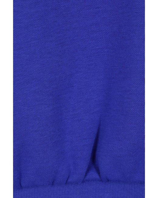 Adidas Blue Basketball Half-zip Sweatshirt