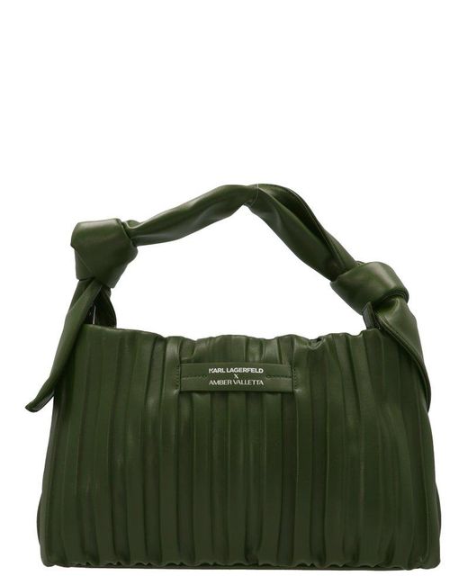 Karl Lagerfeld X Amber Valletta Tote Bag in Green Lyst