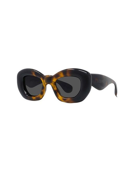 Loewe Black Butterfly Frame Sunglasses