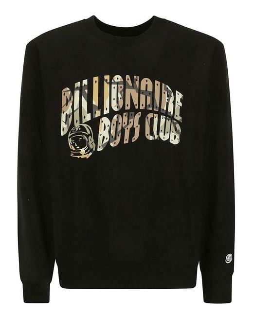 BBCICECREAM Logo-printed Crewneck Sweatshirt in Black for Men | Lyst