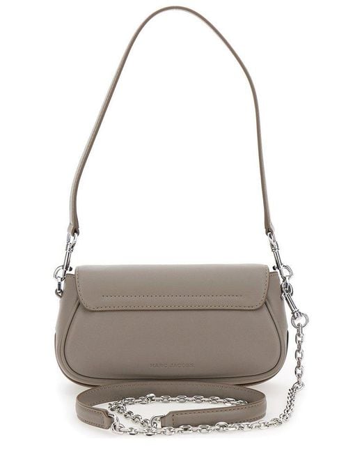 Marc Jacobs Gray The Clover Shoulder Bag