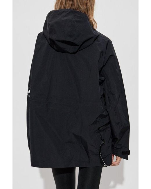 Adidas By Stella McCartney Blue Truenature Rain Short Jacket