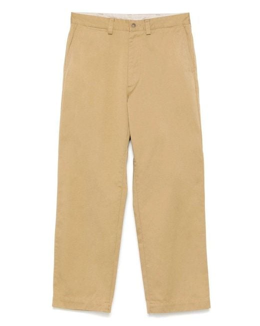 Nanamica Natural Wide Leg Pants for men