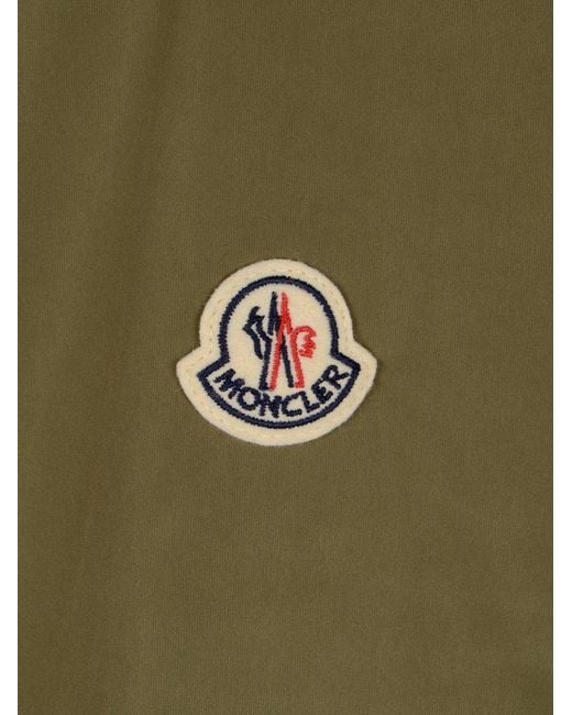 Moncler Green Grammont Zip-Up Bomber Jacket for men