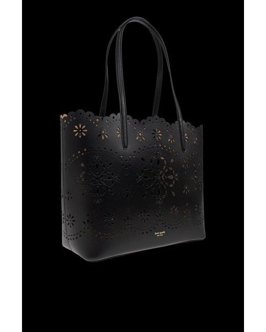 Kate Spade Black Shopper Bag