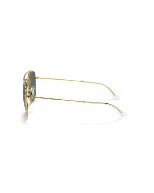Ray-Ban Metallic Square Frame Sunglasses for men