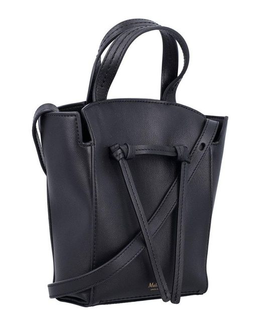 Mulberry Black Clovelly Mini Tote Bag