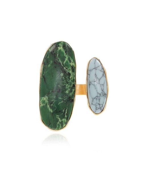 Cult Gaia Green Ring Ami