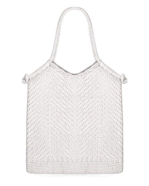 Dragon Diffusion White Minga Tote Bag