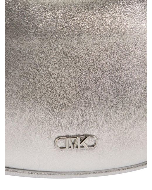 Michael kors grey clutch deals bag