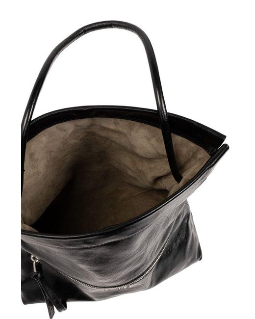 AMI Black Handbag 'Grocery'