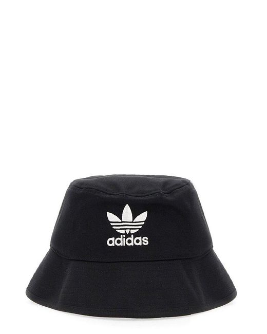 adidas Originals Bucket Hat Adicolor Trefoil in Black for Men - Save 8% |  Lyst UK