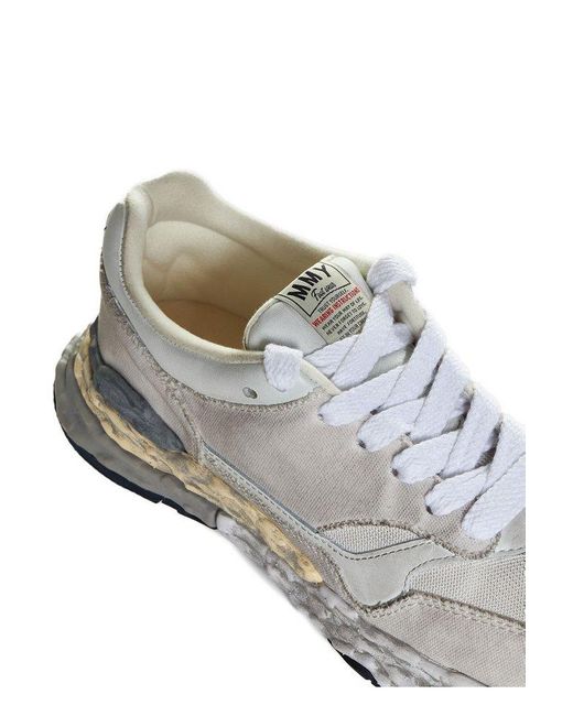 Maison Mihara Yasuhiro White Low-top Laced Sneakers for men
