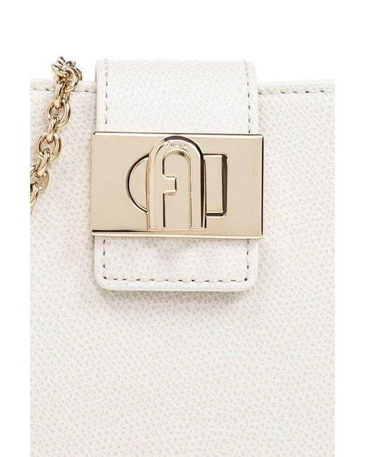 Furla White '1927 Mini' Shoulder Bag ,