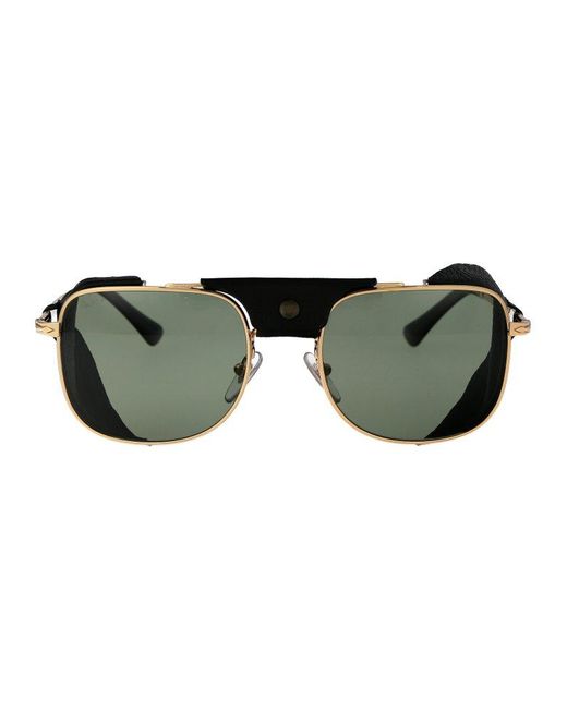 Persol Green Square Frame Sunglasses for men
