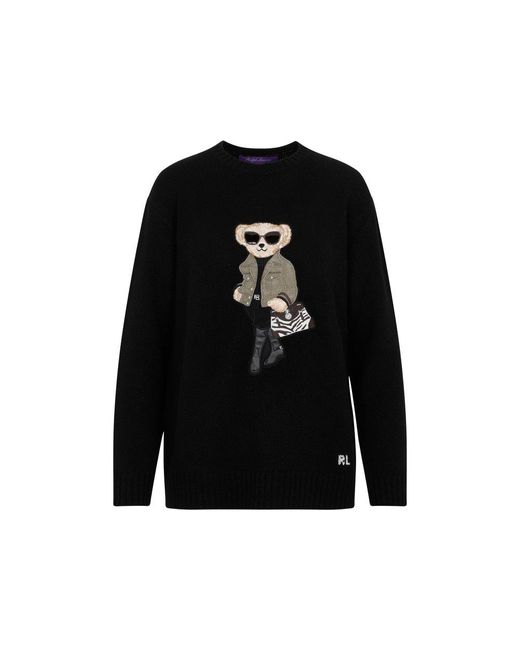 Ralph Lauren Black Bear Pullover Sweater