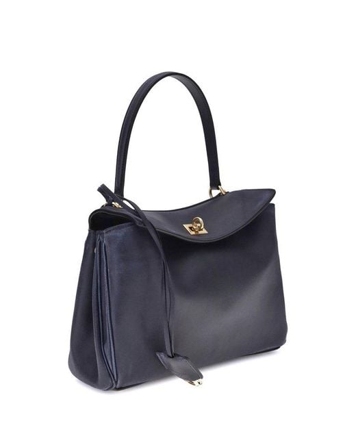 Balenciaga Blue Rodeo Small Handbag