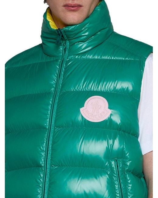 Moncler Green Coats for men