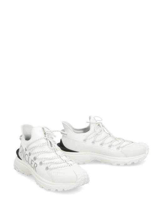Moncler White Trailgrip Lite 2 Low-top Sneakers for men