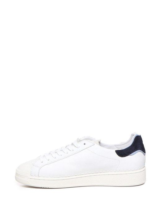 Date White Base Low-top Sneakers for men