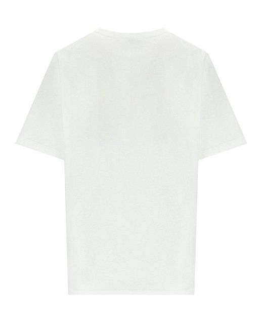 DSquared² Hilde Doll Easy Fit White T-shirt