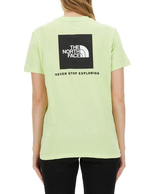 The North Face Green T-Shirt With Logo