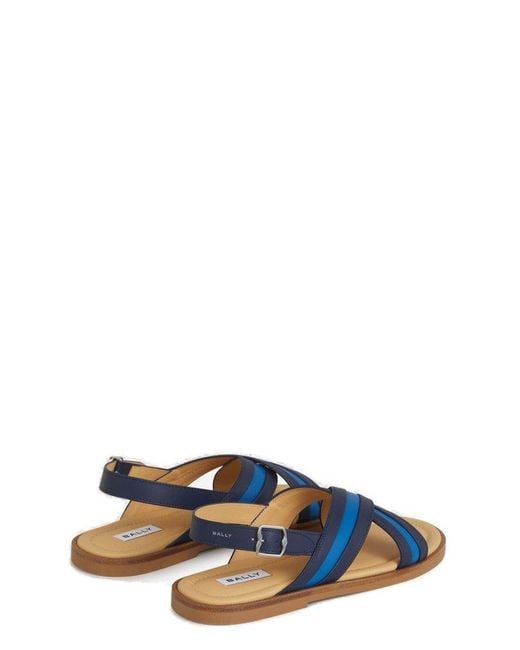 Bally Blue Two Toned Sandals for men