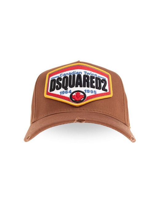 DSquared² Red Baseball Cap, for men