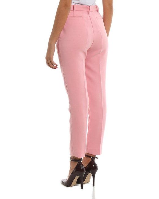 Pinko Pink Cigarette Slim-fit Pants