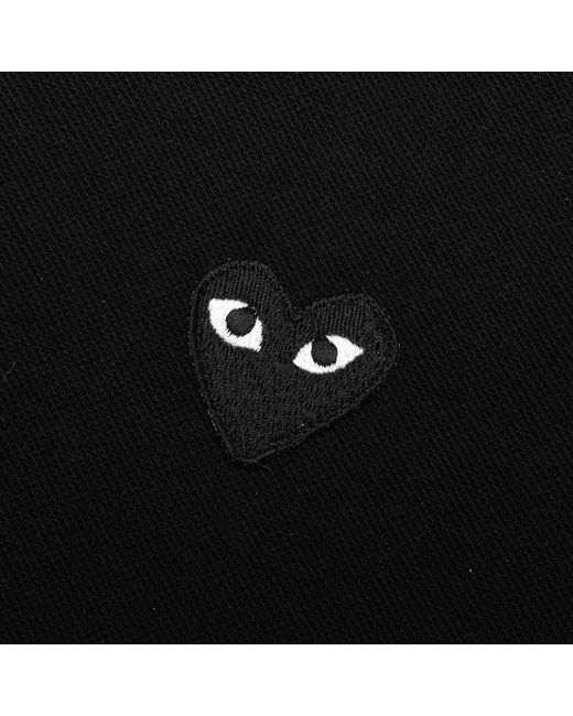 COMME DES GARÇONS PLAY Black Heart Patch Polo Shirt