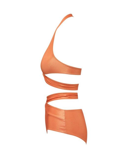 ALESSANDRO VIGILANTE Orange Bodysuit