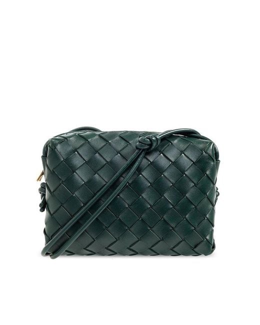 Bottega Veneta Green 'loop Mini' Shoulder Bag,