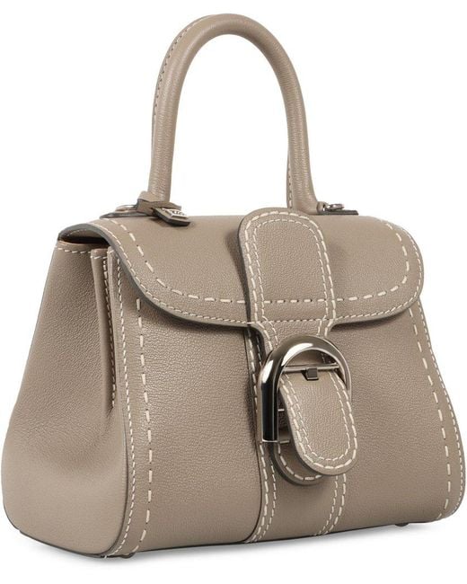 Delvaux Natural Brillant Mini Surpique Tote