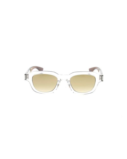 Saint Laurent Black Rectangular Frame Sunglasses for men