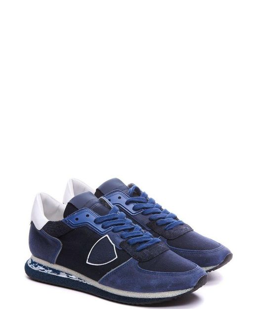 Philippe Model Blue Trpx Low-top Sneakers for men