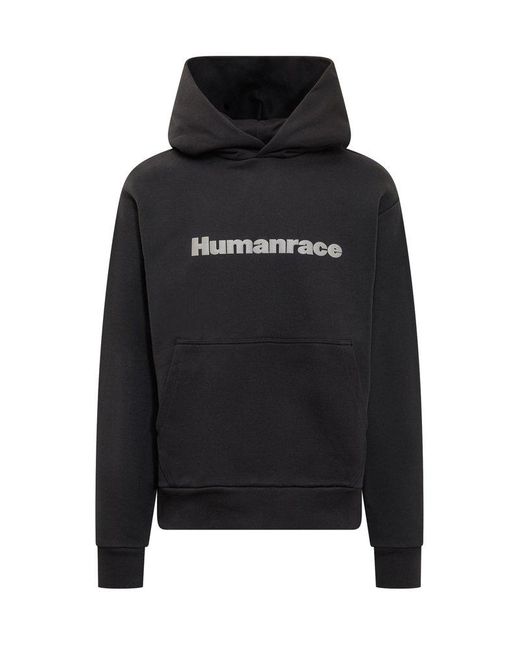 adidas Cotton X Pharrell Williams Humanrace Logo Hoodie in Black for ...